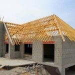 chantier de la construction d'une maison