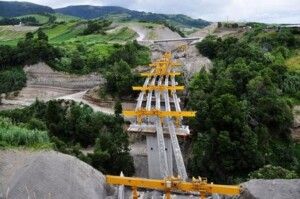 Chantier autoroutier