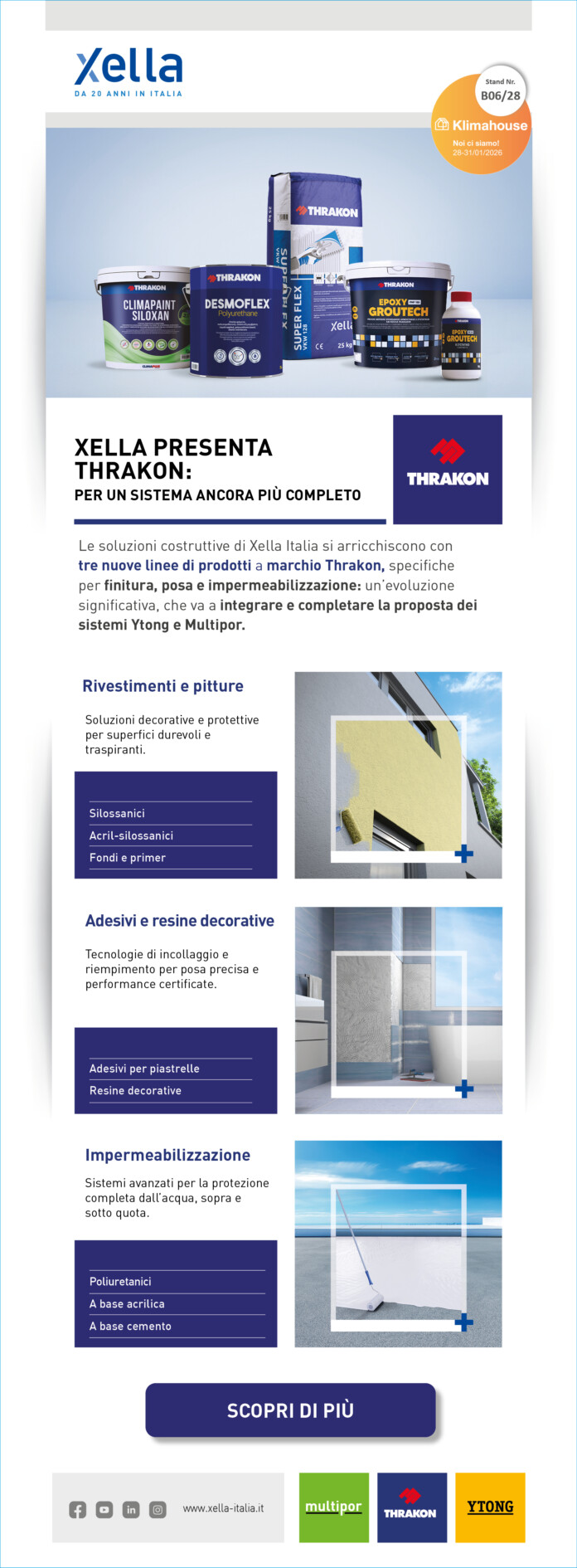 EDILBUILD PRODOTTI: Xella presenta Thrakon - per un sistema ancora più completo!