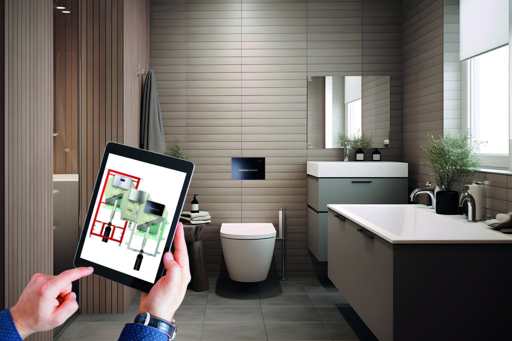 Elettroniche 6, le protagoniste del bagno
